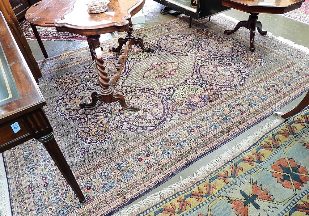 Asian Rug Approximately 6' X 9'6". (1 of 5)