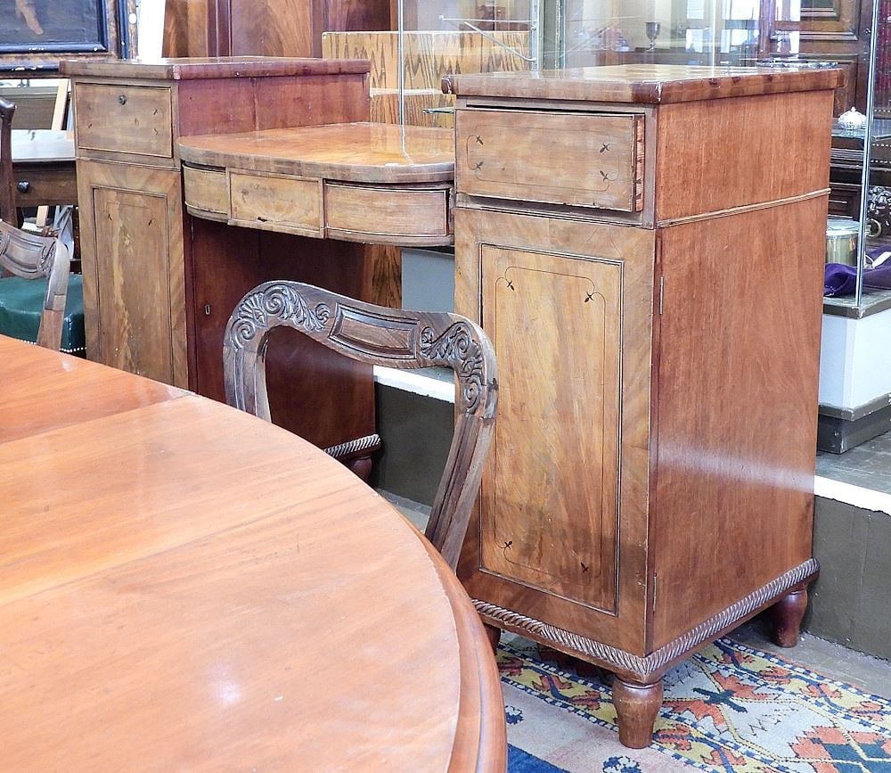 19th C. Mahogany Sideboard, Approx. 60"L. (1 of 4)