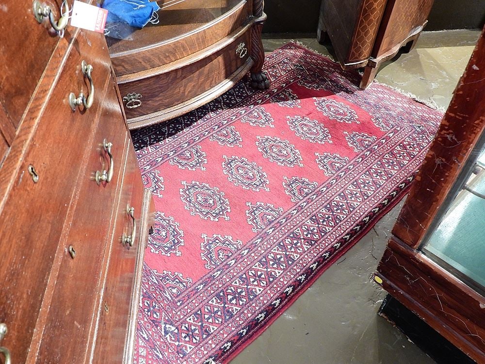 Hand Knotted Bokhara Carpet, Approximately 3'1" x 5'4". (1 of 3)