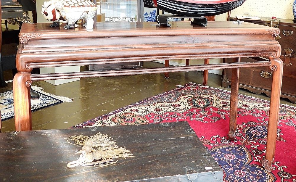 Chinese Jichimu Altar Table, 52 x 17 x 32"h. (1 of 4)