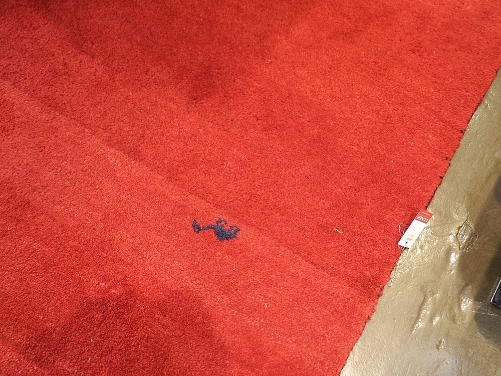 Gabbeh Carpet, Ruby Ground, 8 x 10'. - 3