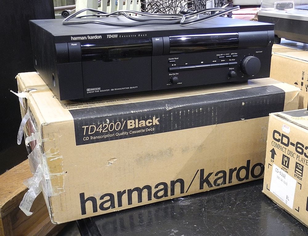 Harmon Kardon TD4200 Cassette Deck w/Original Box. (1 of 1)