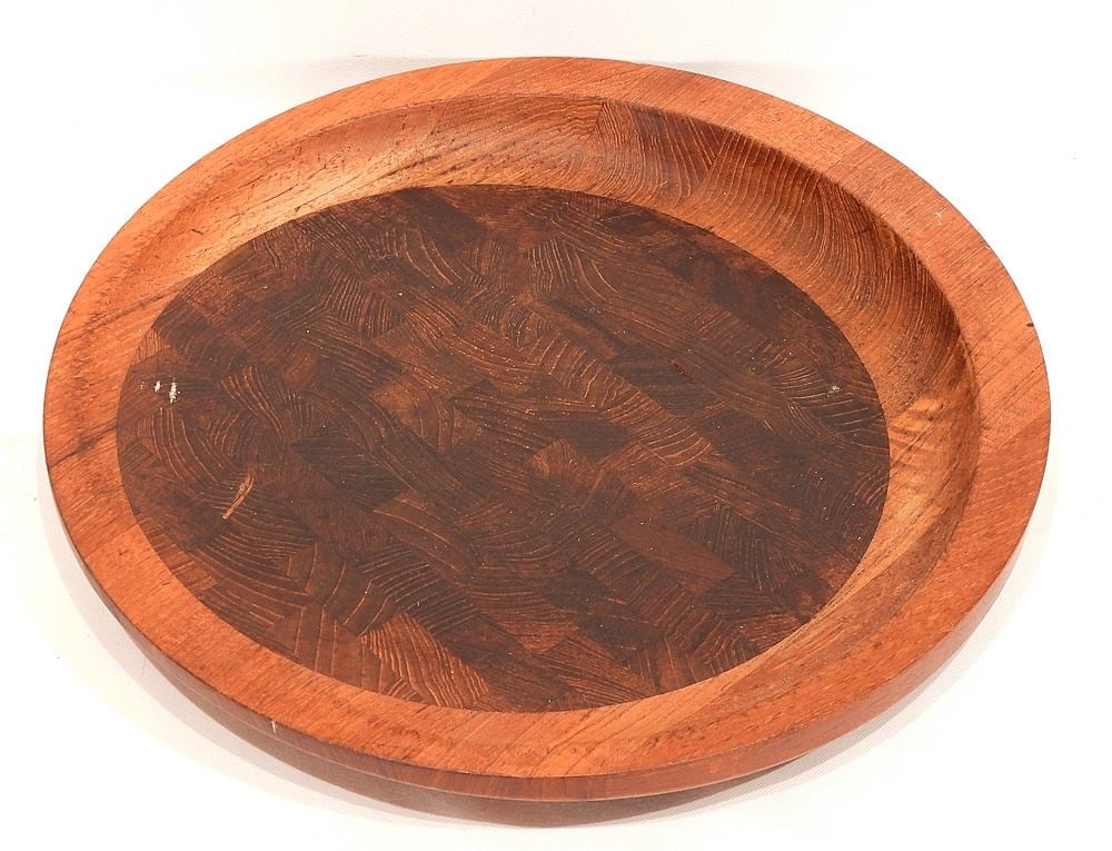 Dansk Designs Denmark Quistgaard Teak Cutting Board, 15 3/4" Diam.: Dansk Designs Denmark Quistgaard Teak Cutting Board, 15 3/4" Diam.