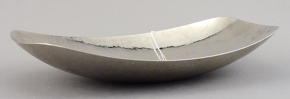 Keswick School of Industrial Art Silver Plated Oblong Dish, 9"L. (1 of 3)