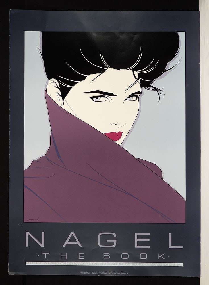 Two Nagel Lithographs, Larger 36 x 26", "The Book" & "Galley in the Courtyard". (1 of 2)