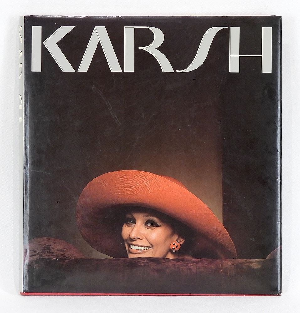 Book: "Karsh"-Yousufkarsh-University of Toronto Press-1983 (signed by Karsh). (1 of 4)