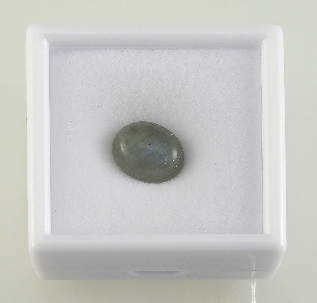 6.1ct Natural Labradorite, Untreated , Oval Cabochon. (1 of 1)