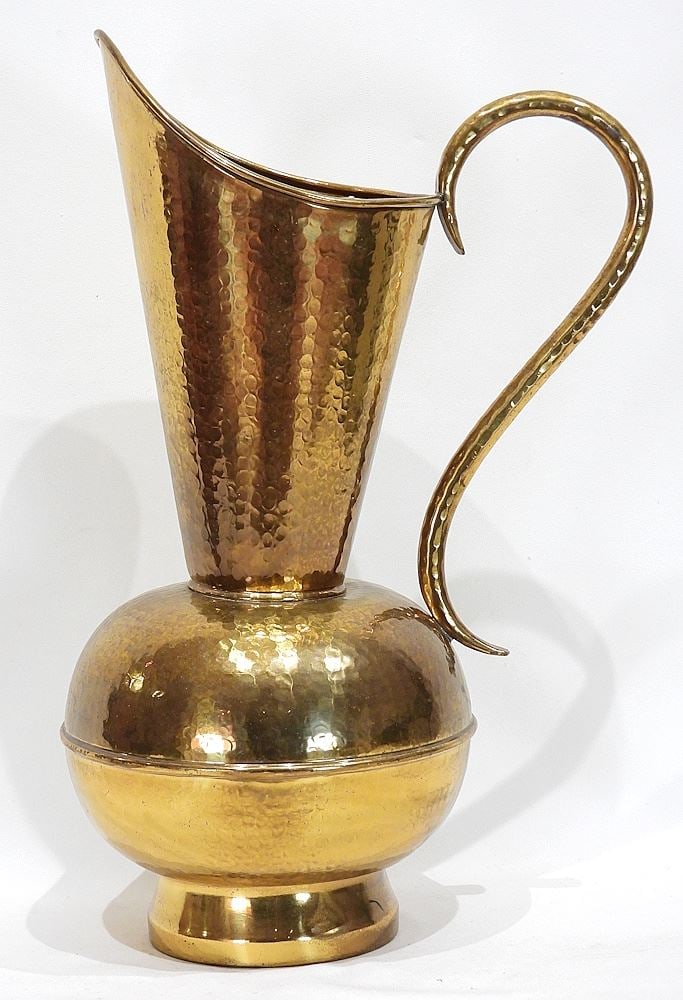 Ornamental Brass Ewer, 20 5/8"h. (1 of 3)