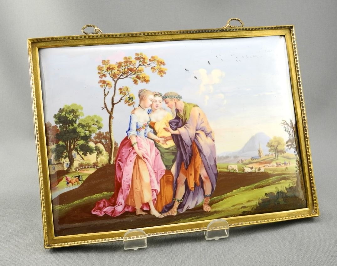 Fine "Battersea" enamel plaque La Belle Aventure, 5 (1 of 4)