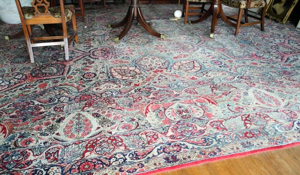 Large Persian Carpet with Koran Inscription, approx. (1 of 9)