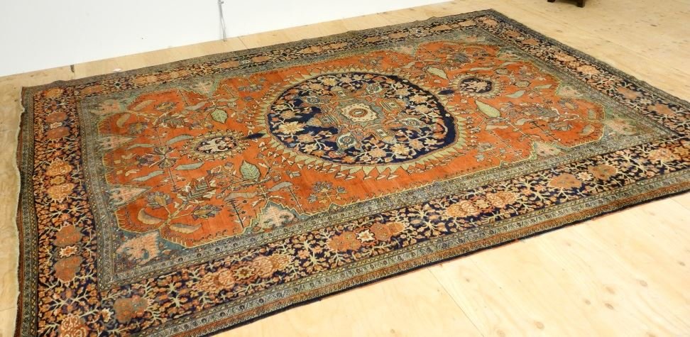 Asian Carpet, approximately 8'6" x 11'6". (1 of 4)