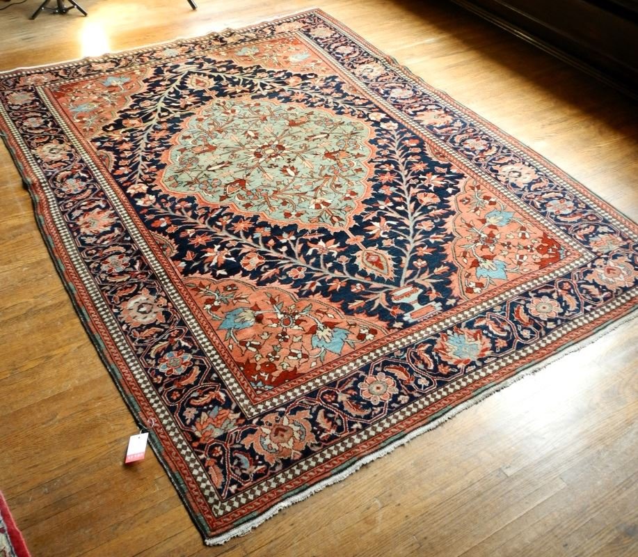 Herez Carpet, approximately 6'9" x 4'10". (1 of 5)