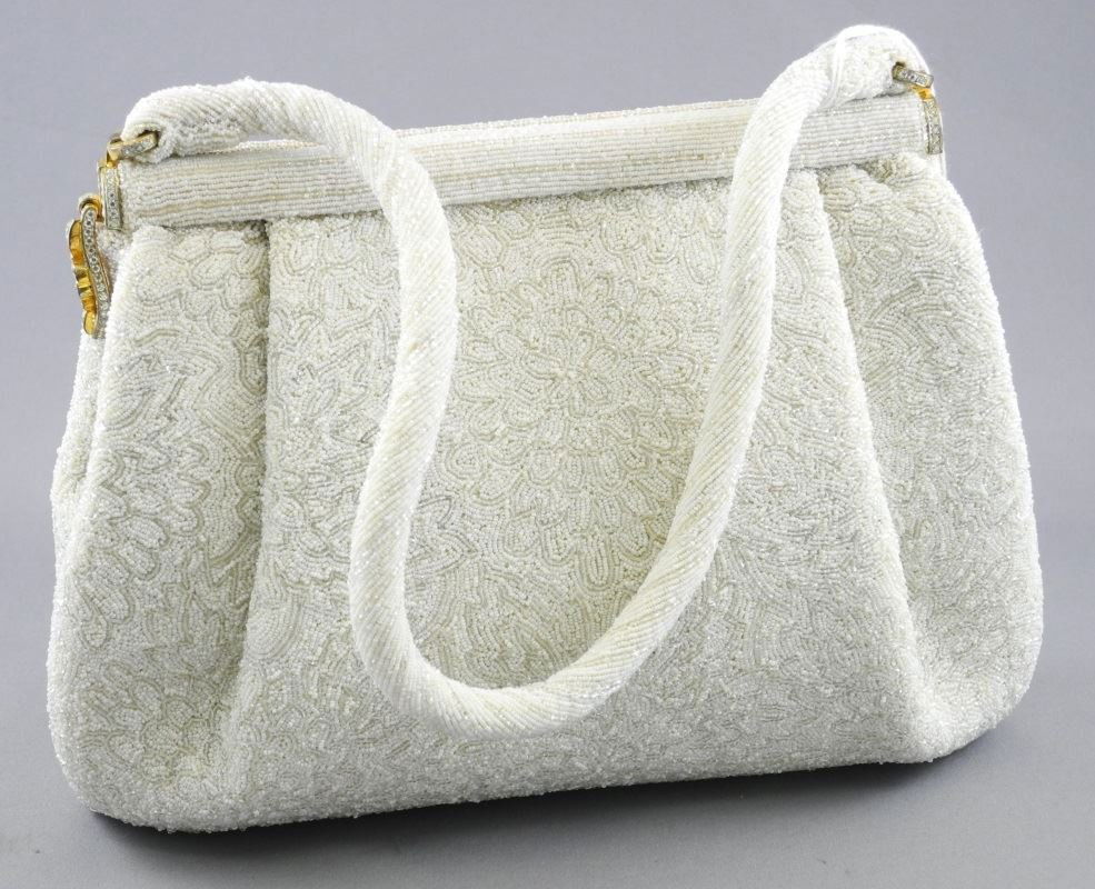 Vintage beaded handbag by Morabito, Paris.: Vintage beaded handbag by Morabito, Paris.