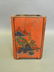 A Chinese red lacquered wood brush pot with incised and - 4