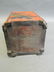 A Chinese red lacquered wood brush pot with incised and - 5