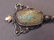 An Ottoman silver and gilt washed spoon with inset - 2