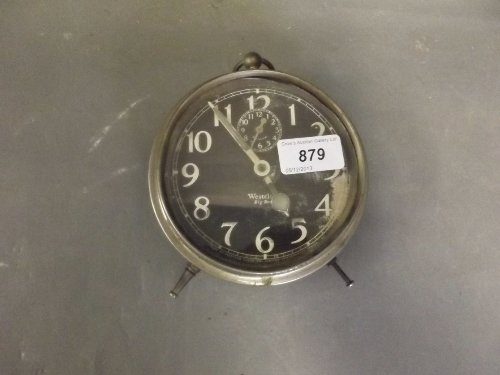 An early C20th Westclox 'Big Ben' alarm clock, 6Â¼'': An early C20th Westclox 'Big Ben' alarm clock, 6Â¼'' diameter