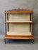 A good Victorian rosewood display cabinet, with turned - 2