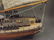 A wood model of a C19th three-masted sailing ship with - 5