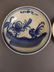 An antique Chinese blue and white stoneware plate - 3