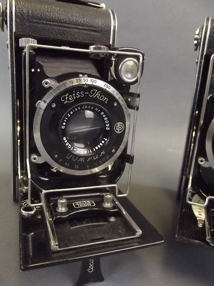 A Zeiss Ikon Cocarette folding camera, and a Zeiss Ikon (1 of 1)
