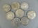 Eight various facsimile Chinese coins