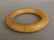 A Chinese faux horn bangle, 4" diameter