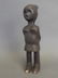 An antique ethnic carved wood figure of a woman - 3