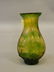 A Peking glass vase with snowflake decoration and