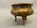 A small Chinese bronze censer with twin kylin mask - 2