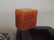 A Chinese spinach soapstone box with carved bat and - 4