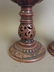 A pair of Chinese coppered metal pierced ball censers - 3