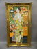 A symbolist oil on canvas, 'The Dancer', portrait of a