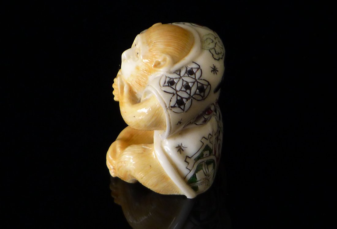 VINTAGE JAPANESE IVORY DECORATION - 4