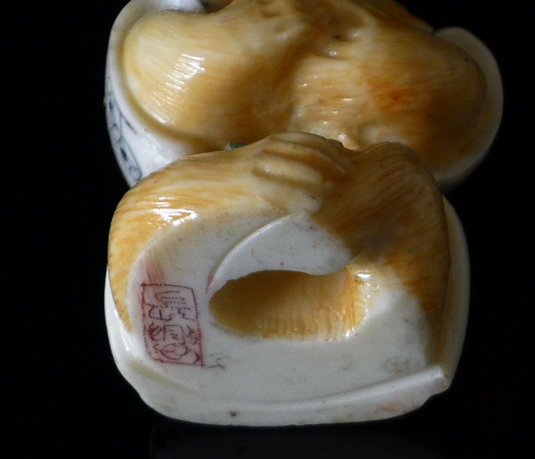 VINTAGE JAPANESE IVORY DECORATION - 5