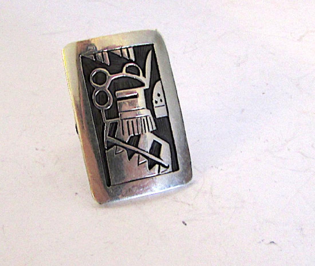 Native American Vintage HOPI Sterling Silver Kachina (1 of 3)