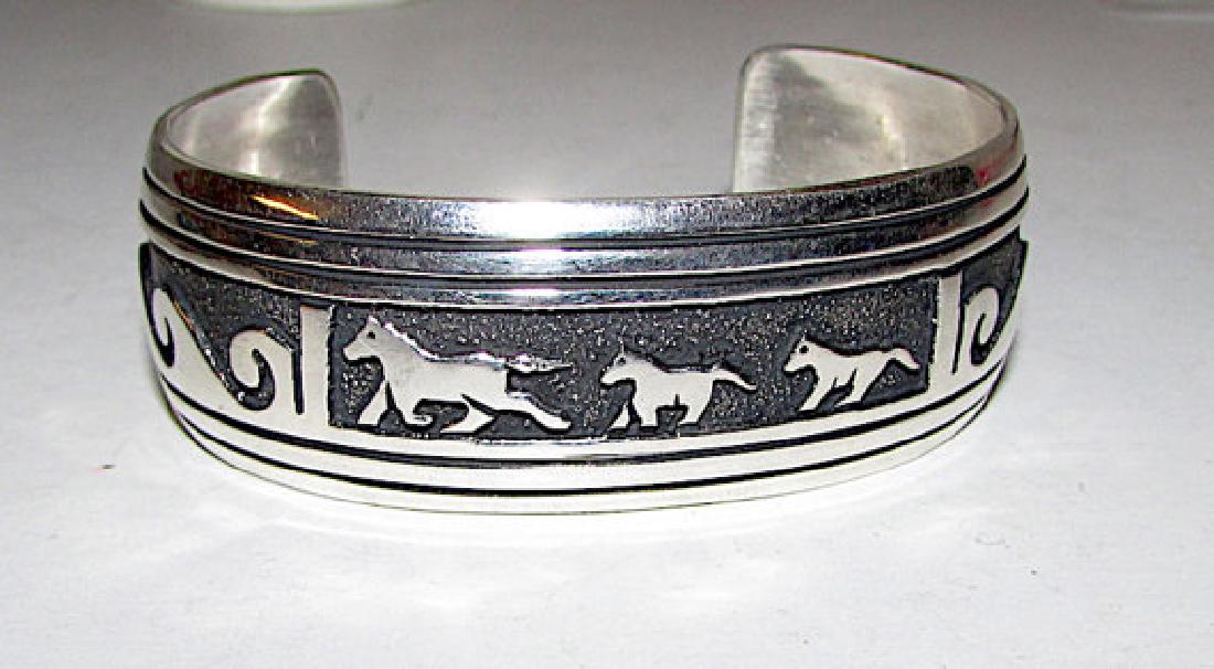 Native American TOMMY SINGER Navajo Sterling Silver (1 of 3)