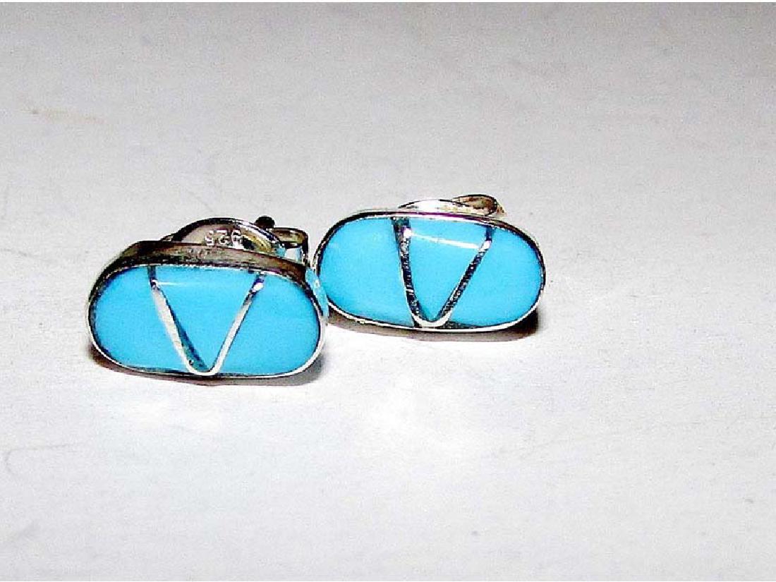 Native American Zuni sterling Silver Sleeping Beauty (1 of 6)