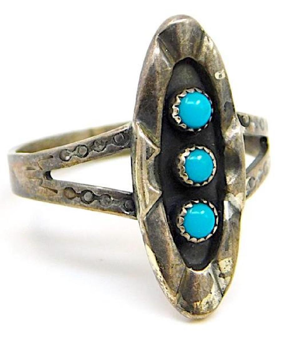 Old Pawn Fred Harvey Era Navajo Sterling Silver (1 of 2)