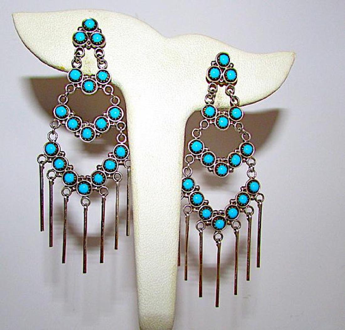 Zuni Sterling Silver Sleeping Beauty Mine Turquoise (1 of 3)