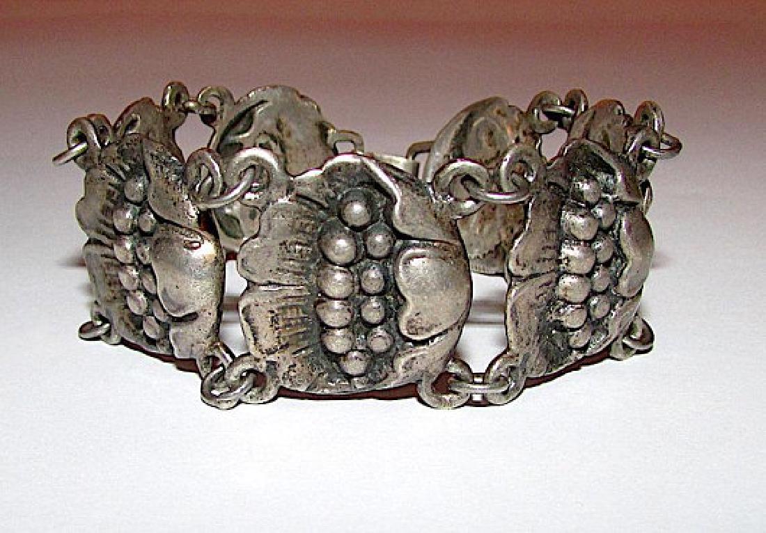 Pre-Eagle Mexican Sterling Silver Link Statement (1 of 2)