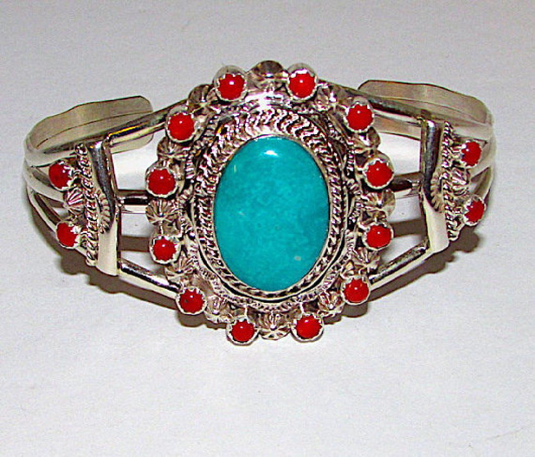 Vintage Zuni American Sterling Silver Royston Mine (1 of 4)