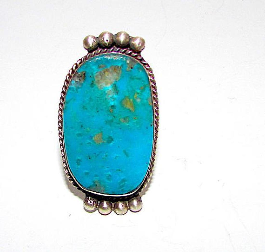 Navajo Selena Warner Sterling Silver Bisbee Mine (1 of 3)