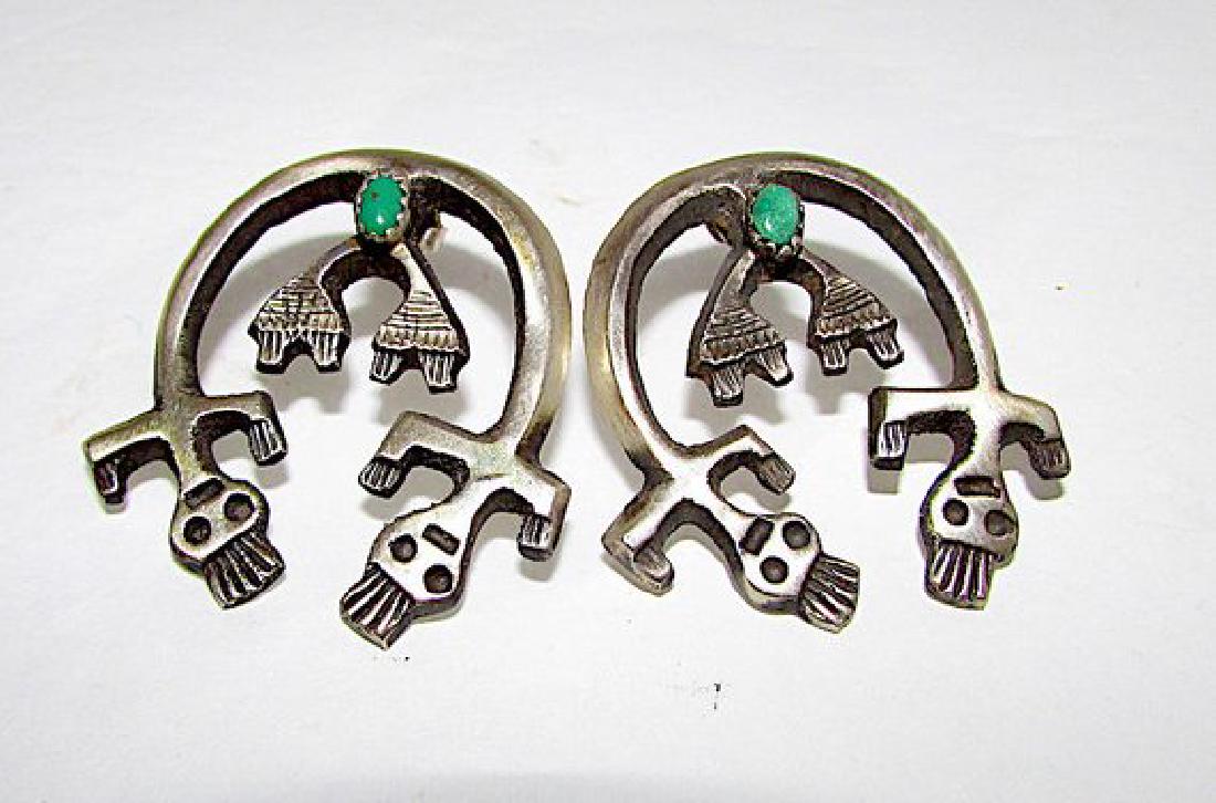 Old Pawn Native American NAVAJO Sterling Silver Sand (1 of 2)