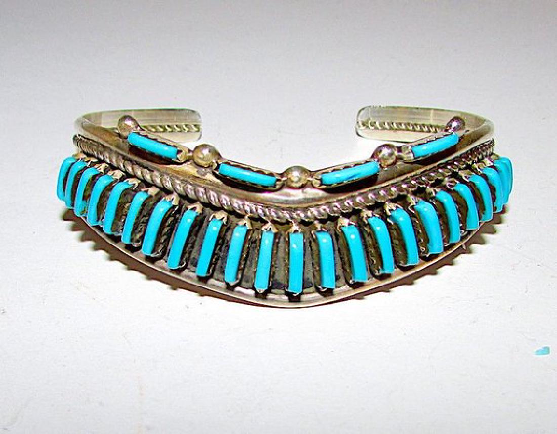 Vintage Zuni Sterling Silver Sleeping Beauty Mine (1 of 4)