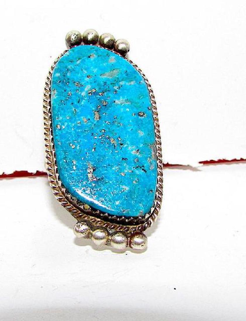 Navajo Selena Warner Sterling Silver Morenci Mine (1 of 3)