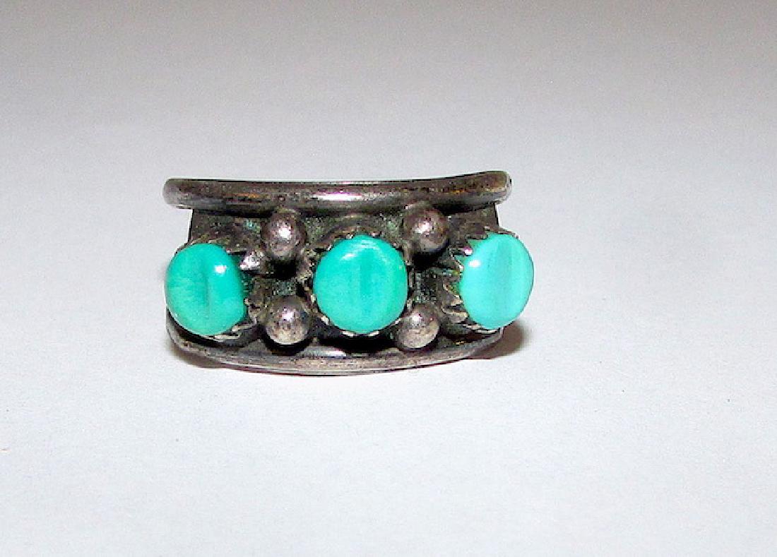 Old Pawn Navajo Ring Sz. 7 (1 of 3)