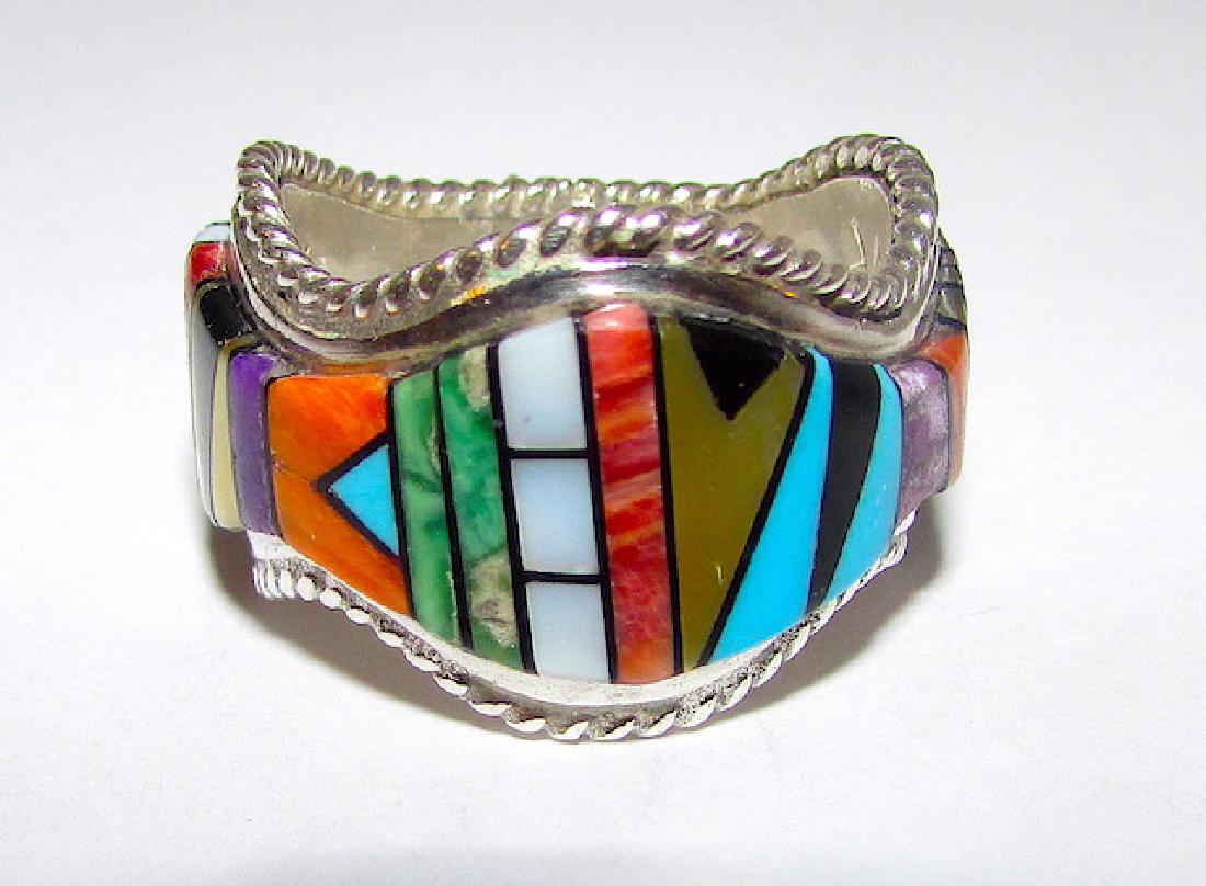 Zuni Beavis Tsadiasi Collector Ring Sz 10 (1 of 3)