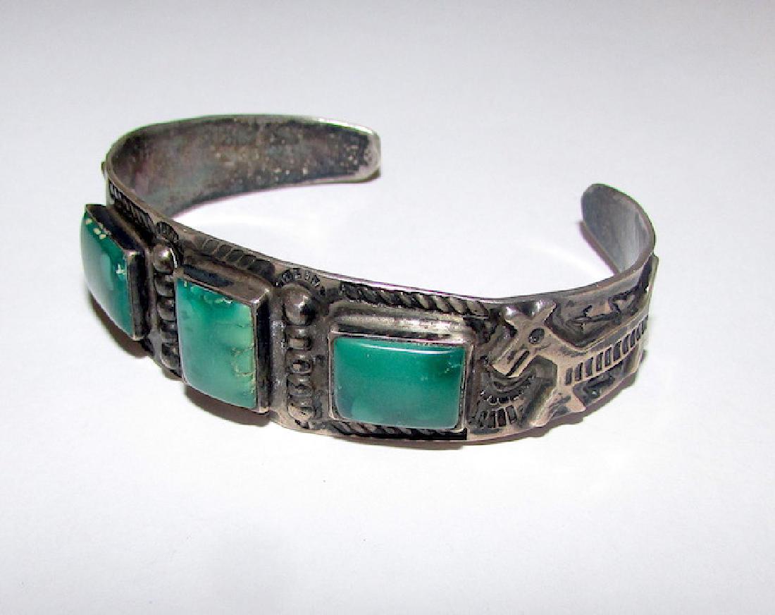 Old Pawn Navajo Bracelet Fred Harvey Era (1 of 3)