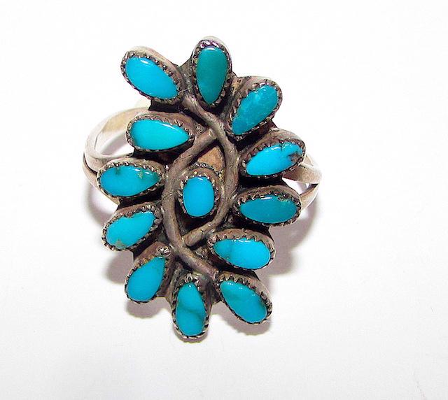 Old Pawn Zuni Ring (1 of 3)